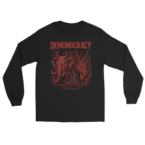 DEMONOCRACY — Men’s Long-Sleeve Shirt