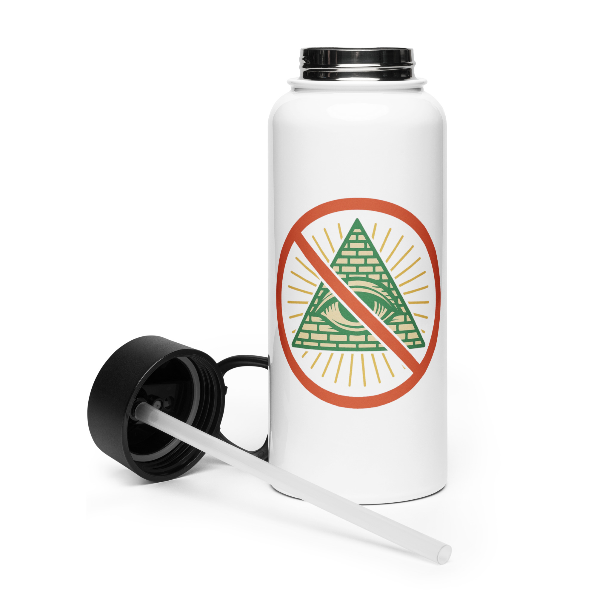 No Eye On Me – 32 oz Insulated Water Bottle - Image 3