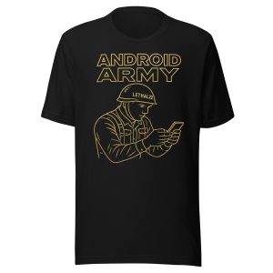 Android Army Tee – LETHAL22 Truth Threads Collection - Unisex t-shirt