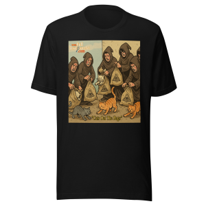 “Cats Out The Bags” – Truth Has Nine Lives 🐾 - Unisex t-shirt
