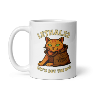 Cat’s Out The Bag — Glossy Ceramic Mug