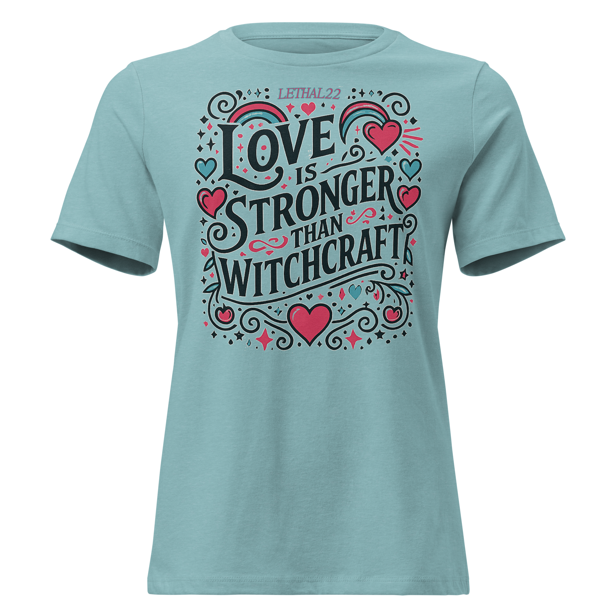 Love Is Stronger Than Witchcraft — Women’s Relaxed Tee - Image 3