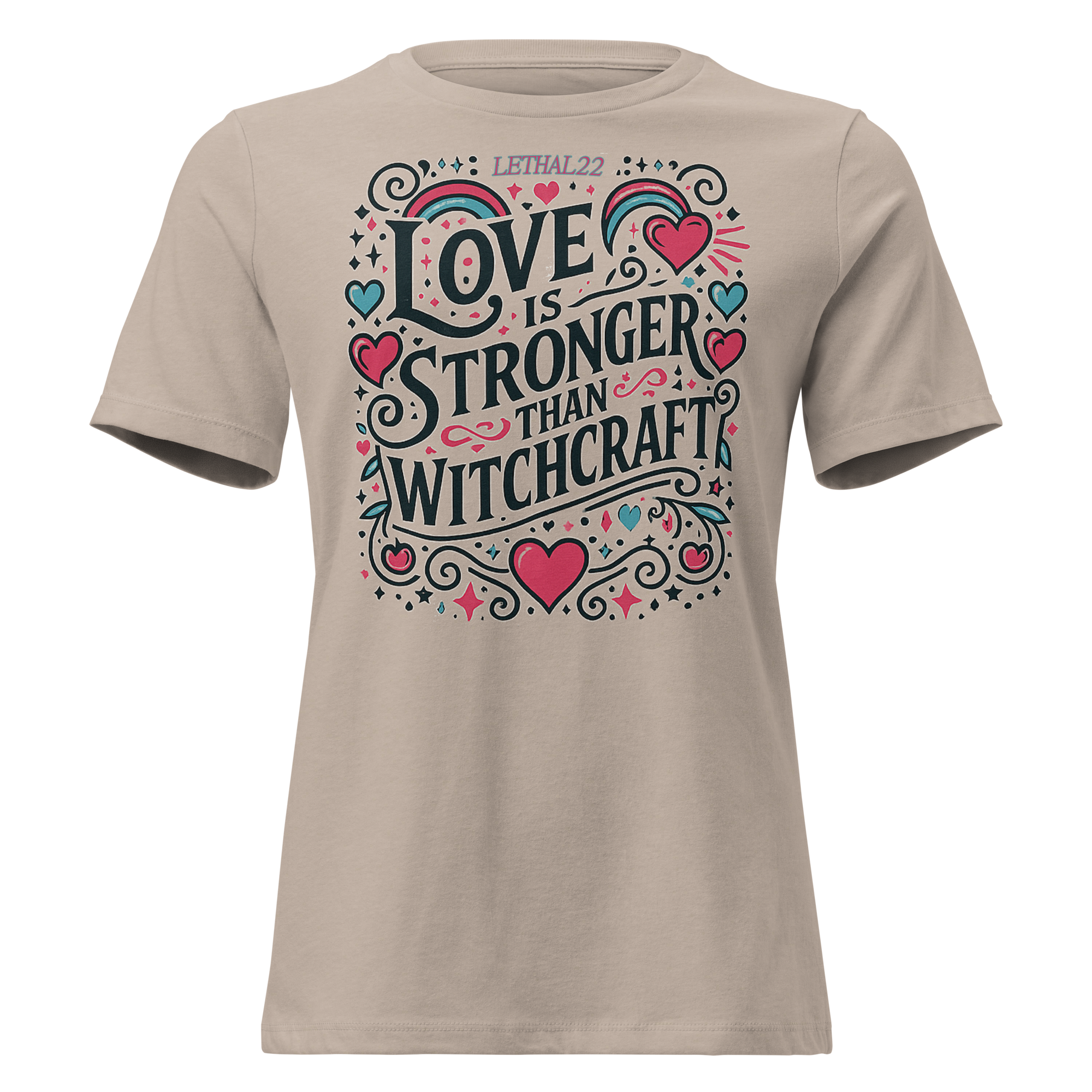 Love Is Stronger Than Witchcraft — Women’s Relaxed Tee - Image 4