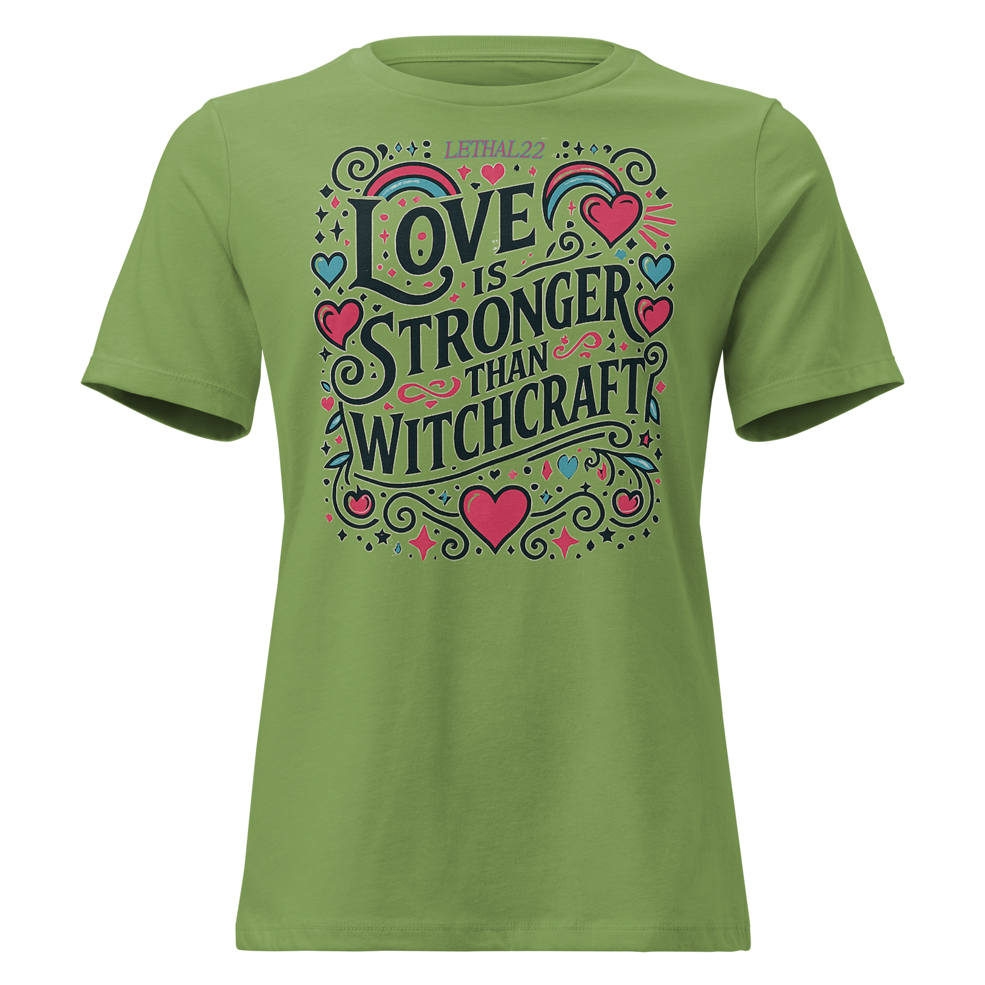 Love Is Stronger Than Witchcraft — Women’s Relaxed Tee - Image 2